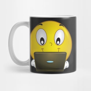 Laptop Smiley Mug